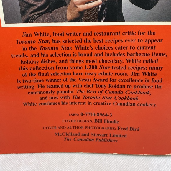The Toronto Star Cookbook by Jim White Spiral Bound 1983 - Picture 6 of 11